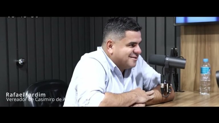 Entrevista com Rafael Jardim falando sobre suas conquistas e perspectivas para Casimiro de Abreu