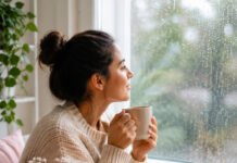 Como transformar um dia chuvoso em um momento de bem-estar e relaxamento