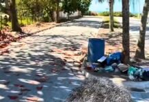 Lixo acumulado chama atenção em vídeo divulgado pelo prefeito de Casimiro de Abreu